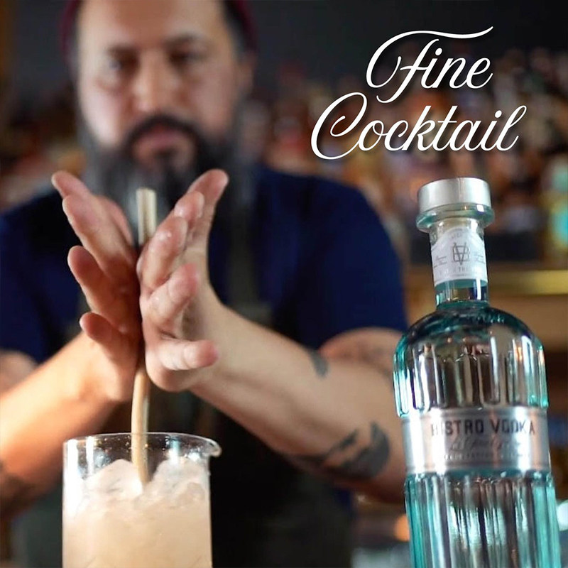 小酒馆（BISTRO）法国原装进口伏特加 vodka 百搭调配基酒 700mL,淘宝优惠券,粉丝福利购,淘宝优惠卷