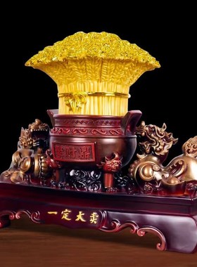 速发招财大卖办麦麦子件摆聚财貔貅店铺朋友公司大公室收银台开业