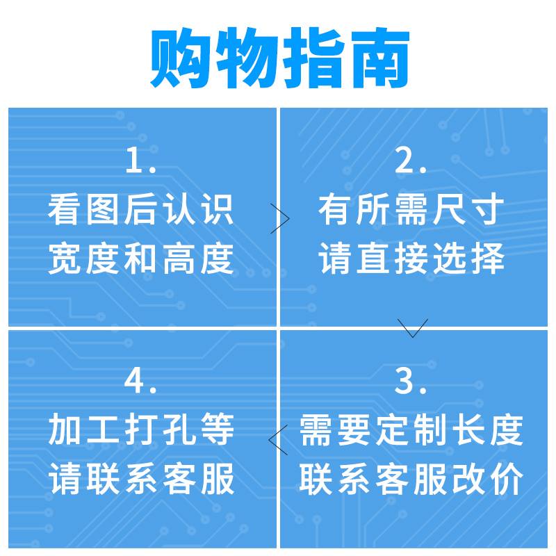 宽240mm高15mm铝合金散热片铝密齿铝型材大功率电子散热器可定制-图0