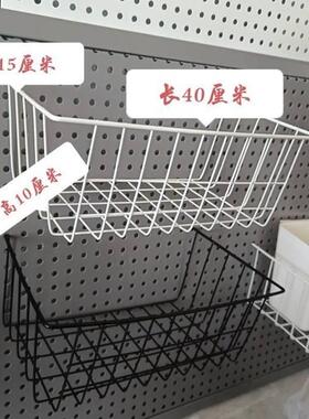 圆孔洞板16孔距心配件大全层板挂篮洞洞板盒子挂洞.钩可定制包邮