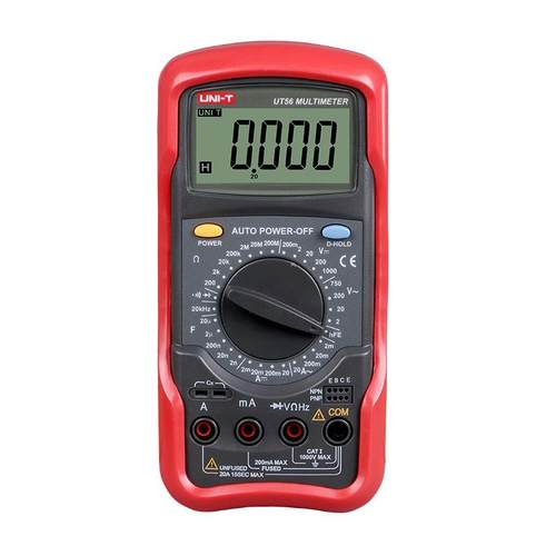 优利德UT56数字万用表高精度四位半数显表电压电流电工仪表 - 图2