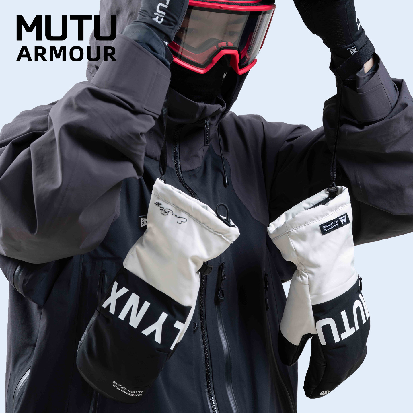 【新品】MUTU滑雪手套女防滑耐磨连指闷子单板男骑行保暖防风内胆,淘宝优惠券,粉丝福利购,淘宝优惠卷