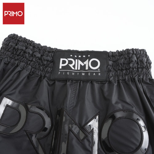 Primo超级尼龙系列泰拳短裤MMA成人运动拳击格斗训练服 黑豹II - 图0