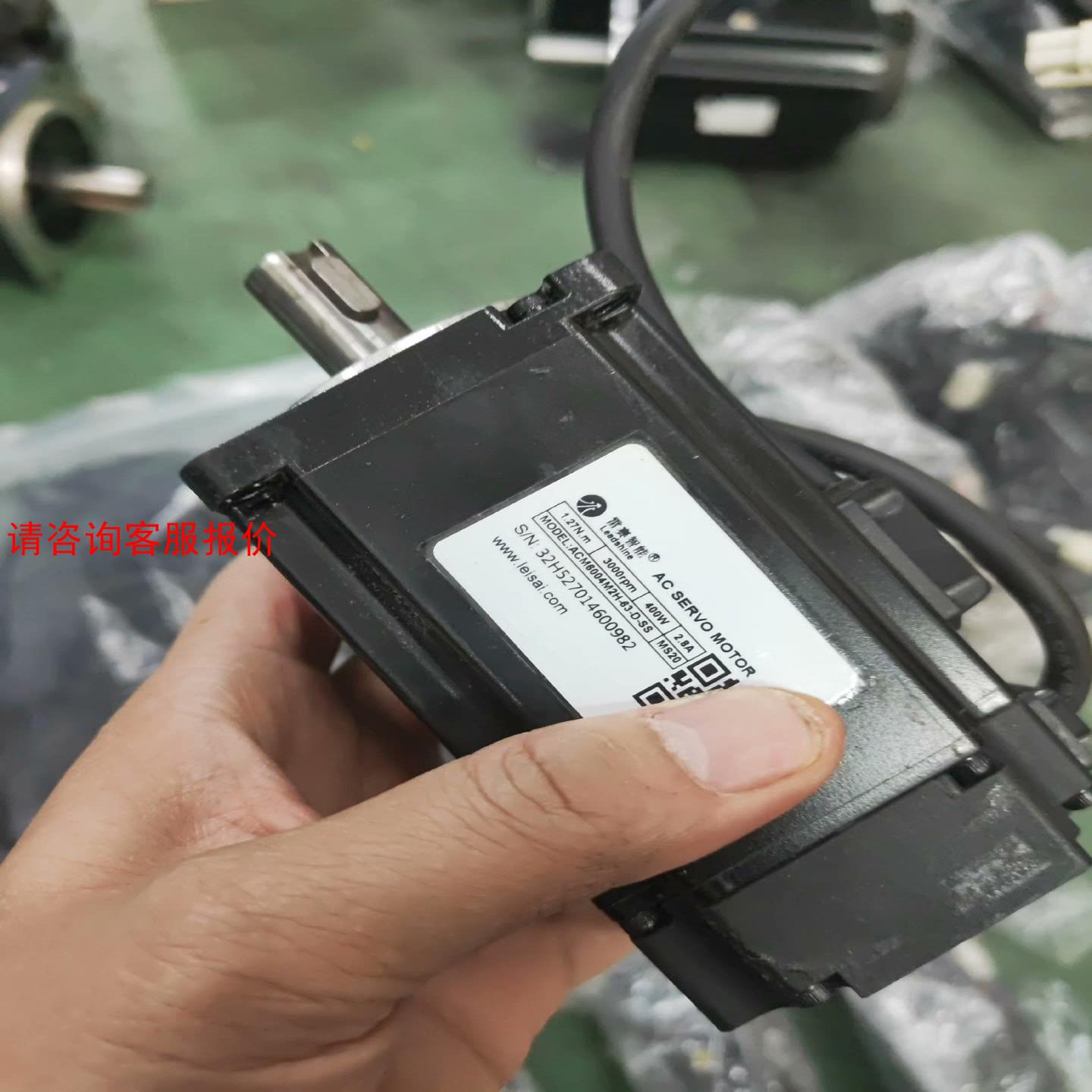 雷塞400W伺服电机脉冲型，驱动L7-400，电机ACM60 - 图3