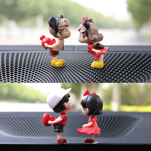 汽车中控台装饰摆件情侣创意可爱2025网红车载摆件mini车内装饰品 - 图2