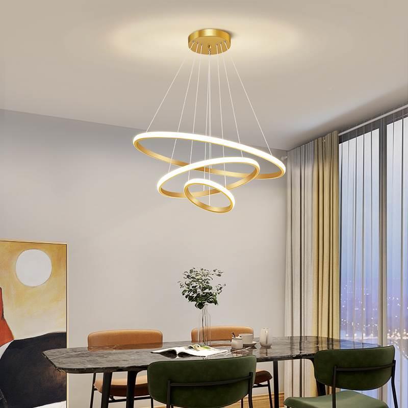 创意个性艺术餐厅吊灯饰客厅主卧室吸顶灯具现代简约大气2023新款