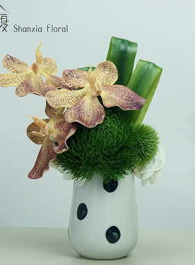 现代家居仿真鲜花儿童房洗手间玄关装饰花艺