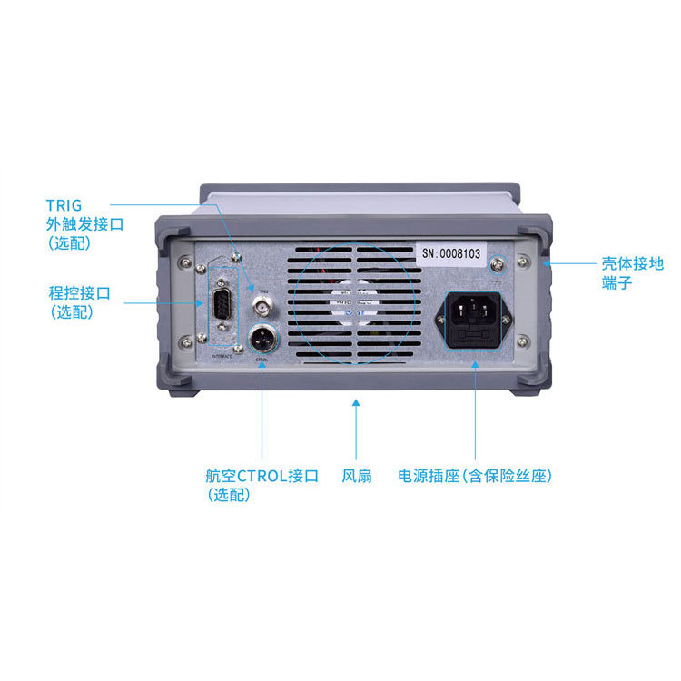 大功率开关蓝屏稳压可调直流电源eTM-K3020SP/K6010SP/1560SP - 图2