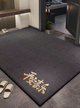 简约入户地垫灰色进门玄关耐脏脚
