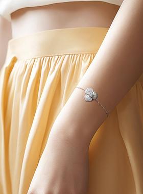 意境手链egem柿蒂纹银饰