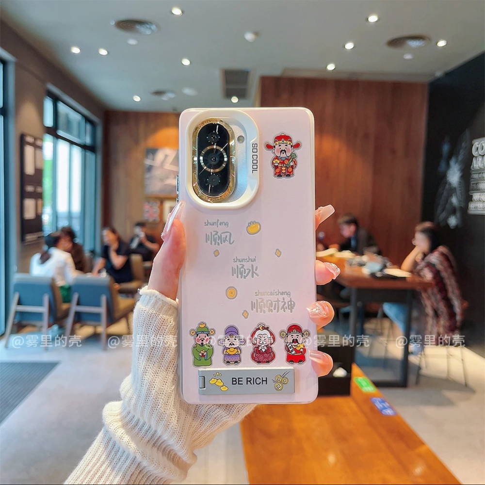 ins风粉色顺风顺水顺财神适用华为nova12pro手机壳新款高级感nova14/13网红爆款手机壳nova11/10防摔保护套女,淘宝优惠券,粉丝福利购,淘宝优惠卷