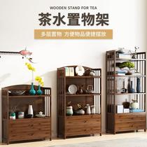 Partition Shelve Shelf Shelves Landing Flower Racks Mesh Red Guest Hall Solid Wood Office Decorative Cabinets Wall Dining Room Screen Xuanguan