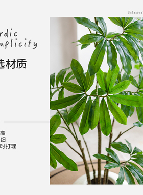 仿真绿植蔓绿绒盆景高端轻奢掬熙
