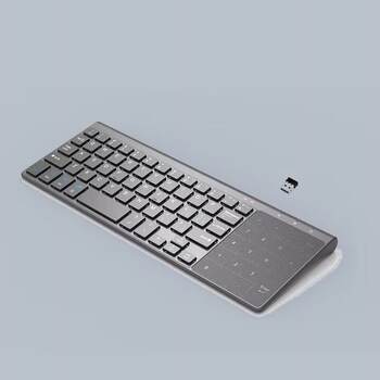 Wireless 2.4G Mini Touchpad Keyboard Silent Portable Home Office Business Keyboard Wireless Keyboard