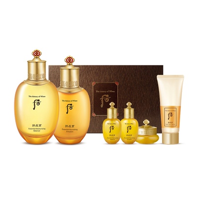 whoo后拱辰享套盒去黄提亮护肤品天气丹水乳套装正品官方旗舰店