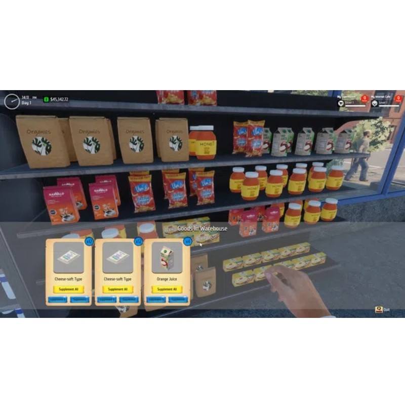 PC中文steam正版游戏 网吧&超市模拟器2024 国区激活码CDK CDKEY,淘宝优惠券,粉丝福利购,淘宝优惠卷