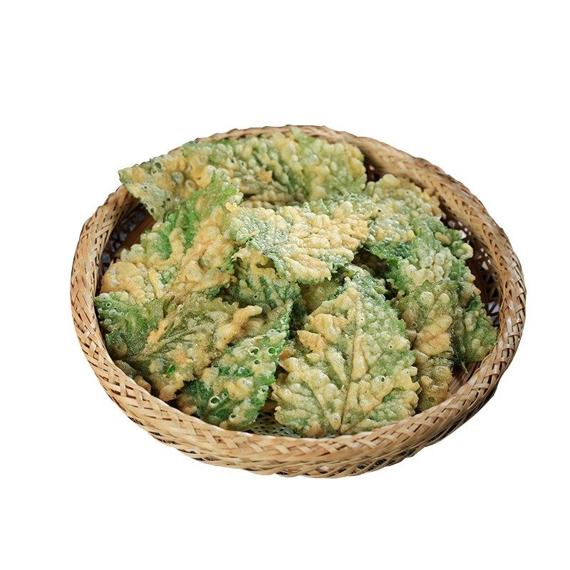 香酥翠叶紫酥叶新鲜桑叶油炸小吃乡厨家宴酒店特色食材方便半成品,淘宝优惠券,粉丝福利购,淘宝优惠卷
