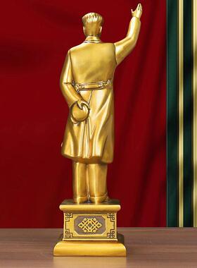 毛伟人桌面摆件毛主席挥手像家居客厅店铺公司办公室桌面开业礼品