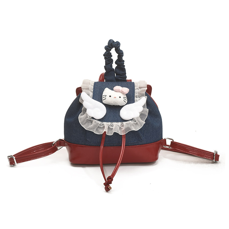 时尚卡通可爱Hellokitty迷你包包女2025新款高颜值超火百搭双肩包,淘宝优惠券,粉丝福利购,淘宝优惠卷