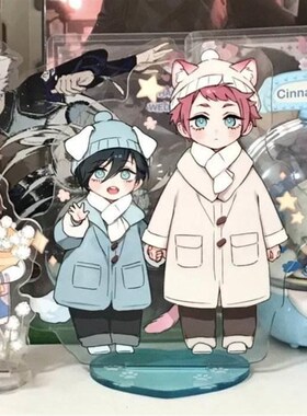 速发蓝色监狱凛冴立力蓝索糸日凛糸师冴高颜值师漫亚克牌桌面摆件