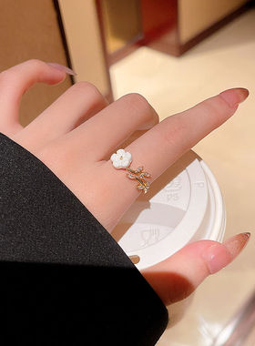 女小仙气开口戒指活口仙气仙女