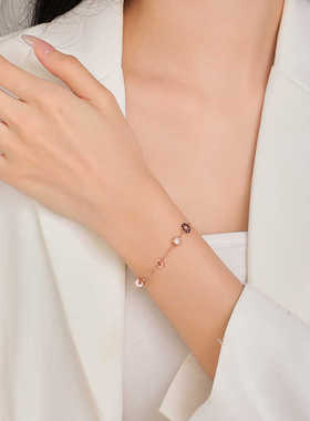 小众2024夏季新品爆款手链铜女