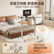Small apartment electric lift table comes with universal wheels