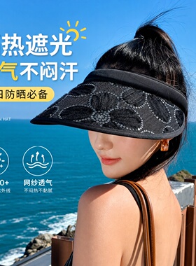 防晒面罩套装女高颜值遮阳帽透气