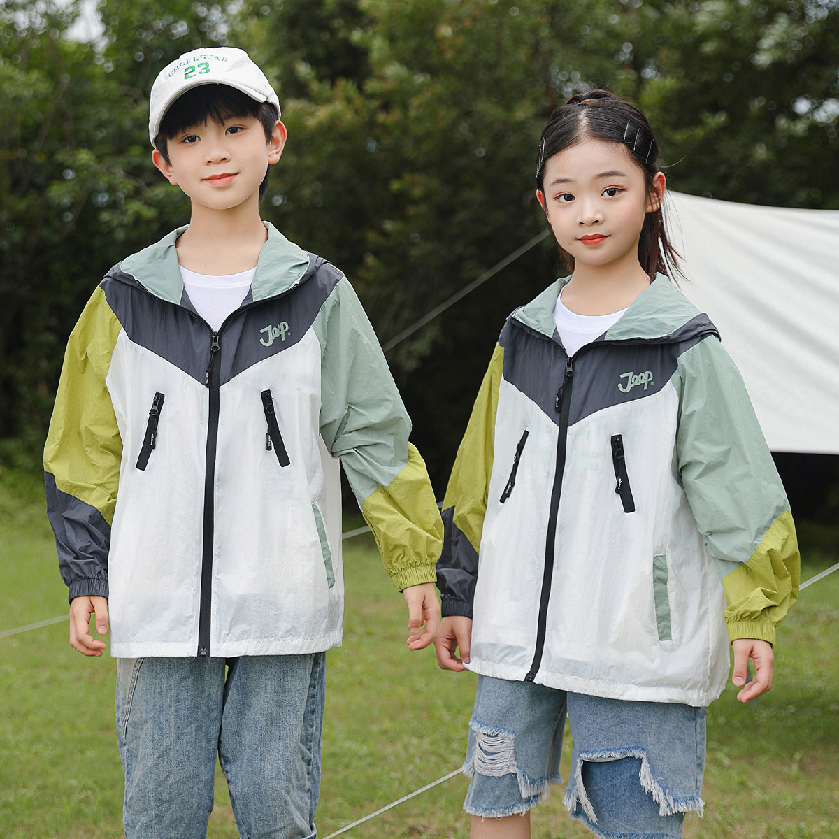 JEEP children's summer sun protection clothing for boys and girls