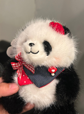 熊猫玩偶包包挂件成都旅游纪念品