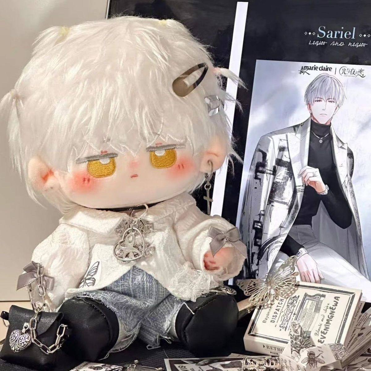 棉花娃娃20cm古风换装娃衣衣服无属性男女玩偶汉服替换衣服中国风,淘宝优惠券,粉丝福利购,淘宝优惠卷