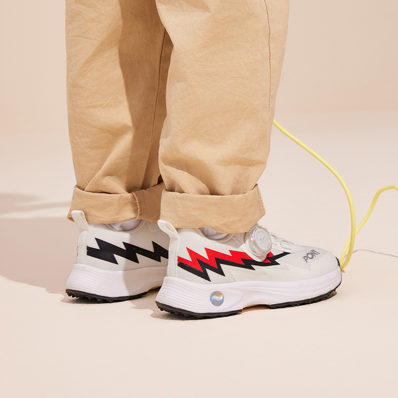 pony童鞋儿童运动鞋春夏舒适男童女童透气细网面青少年学生跑步鞋