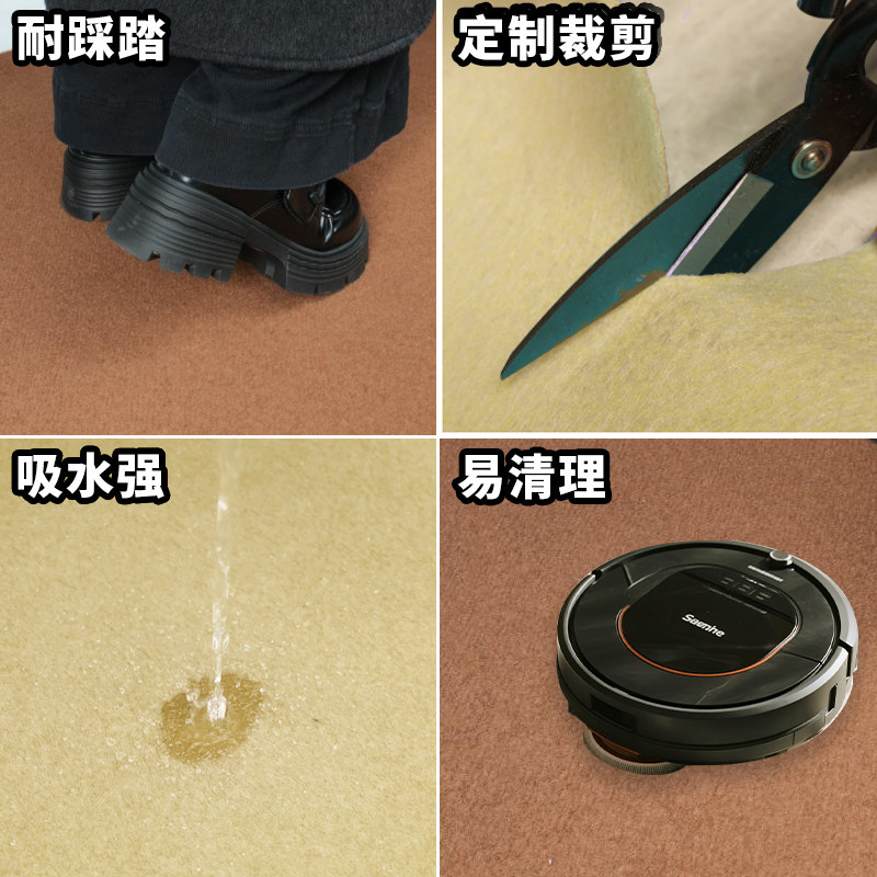 贞爱驼色地毯一次性大面积满铺加厚浅深咖啡棕色商用舞台婚庆地毯