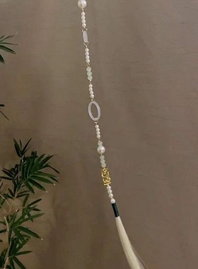 男女通用琉璃长背云流苏穗子