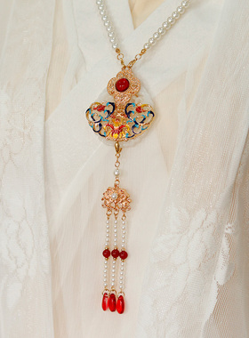 琉璃、树脂软璎珞马面裙配饰品