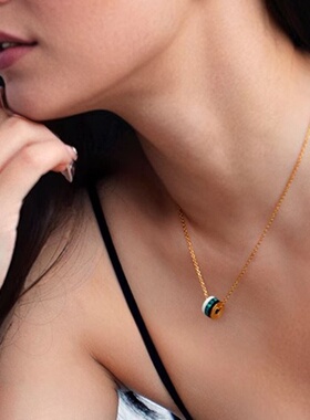 MEDM HERO王一博同款锻能之环锁骨链小蛮腰潮项链圆环吊坠送男友