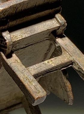 农村回流老物件达摩祖师佛像紫铜板凳佛老铜像古董旧货摆件收藏