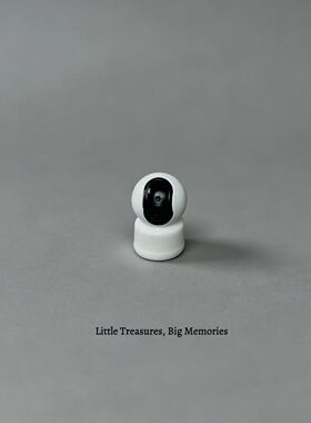 小巧创意摆件课桌装饰电脑桌面情侣小tips无死角监控办公桌工位