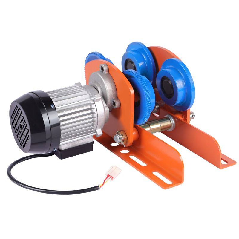 微型电动葫芦手推跑车220v家用起重吊机单轨道小车工字钢滑轮滑车 - 图3