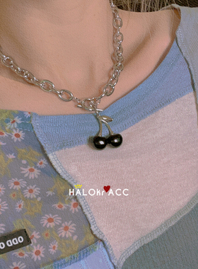 同款金属亚克力挂坠ot扣颈链