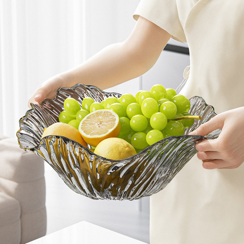 水果盘果盘家用客厅茶几糖果零食摆放盆现代简约轻奢高档2025新款,淘宝优惠券,粉丝福利购,淘宝优惠卷