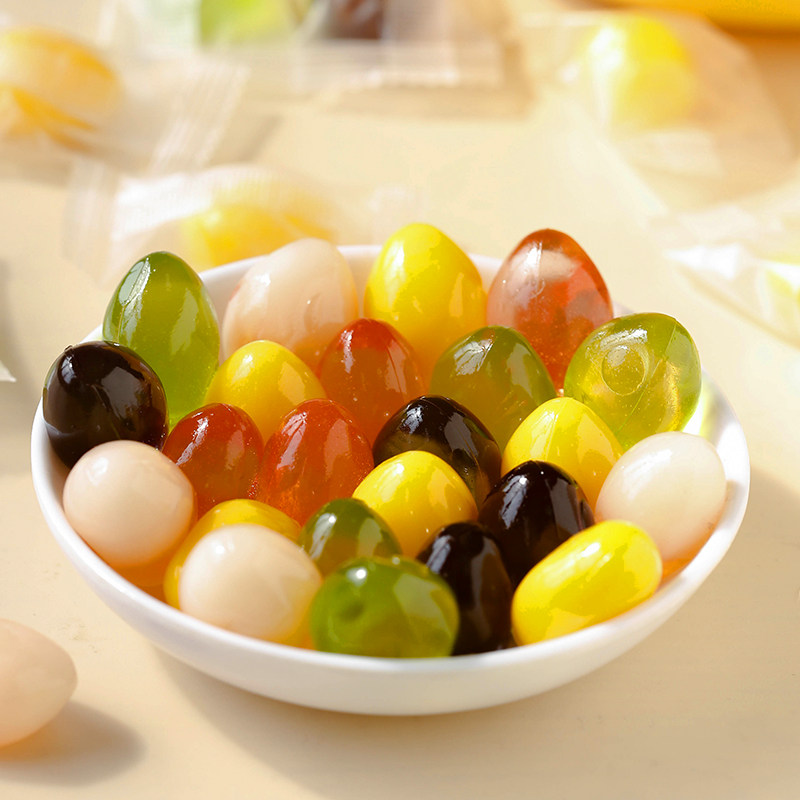 剥皮果汁软糖水果夹心QQ糖多口味网红结婚喜糖招待零食糖果,淘宝优惠券,粉丝福利购,淘宝优惠卷