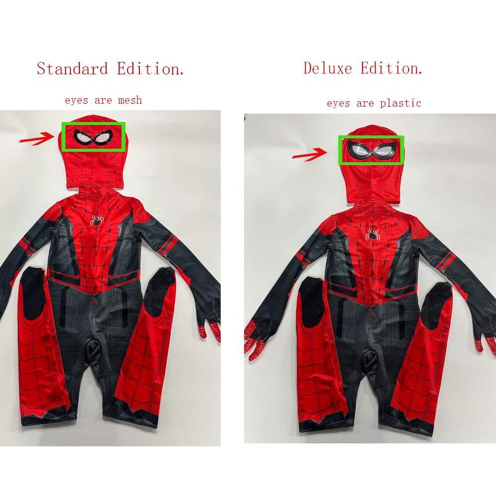 New Miles Morales Far From Home Spiderman Cosplay Costume P - 图2