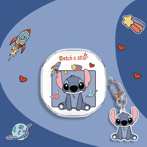 适用于Baseus倍思WM02 Plus耳机套可爱透明卡通保护套WM02 Plus简约软壳无线蓝牙耳机壳防摔情侣潮充电仓盒子 - 图2