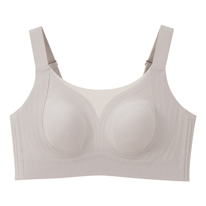 HR赫莲娜网纱透气兔耳朵杯大胸显小内衣薄款承托防下垂收副乳文胸,淘宝优惠券,粉丝福利购,淘宝优惠卷