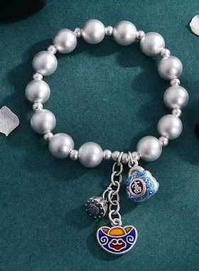 【166饰品】爆款足银999原创饰品手链项链吊坠轻奢精致穿搭饰品