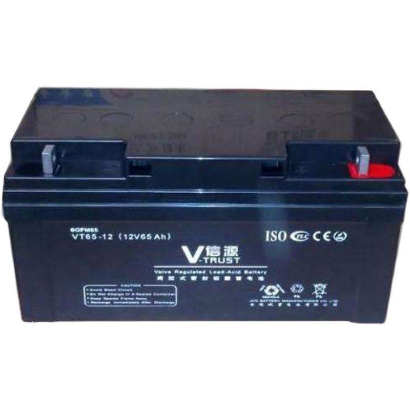 -VTRUST信源蓄电池VT24-12 家用光伏 大容量 UPS系统12V24AH - 图2