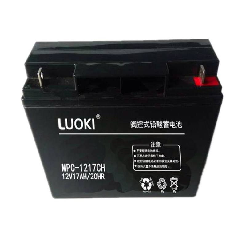 LUOKI洛奇蓄电池MPC12-38不间断12V38AH直流屏UPS机房计算机系统 - 图0