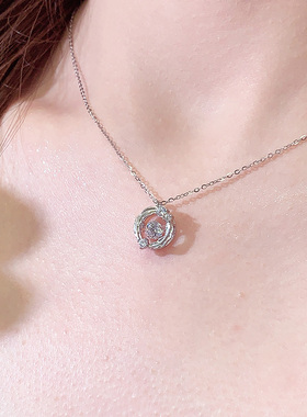 I Do&Co.银月星芒925银项链 轻奢高级感小众设计女款送女友闺蜜