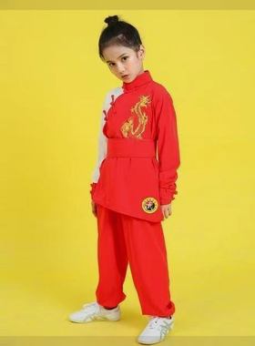 儿童武术服装中国演出练